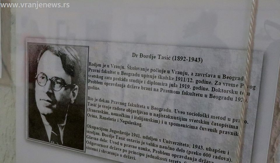 Dr Đorđe Tasić. Foto Vranje News