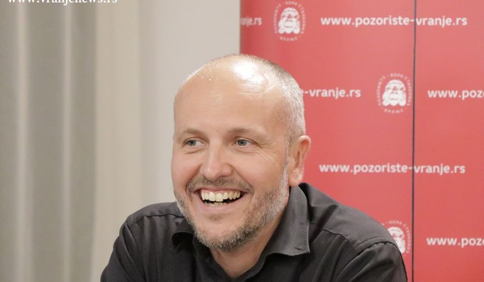 Nenad Jović, direktor vranjskog teatra. Foto Vranje News