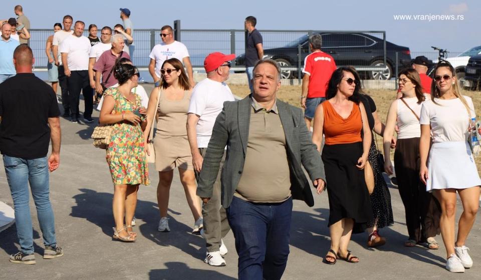 Dejan Vuk Stanković stiže. Foto Vranje news