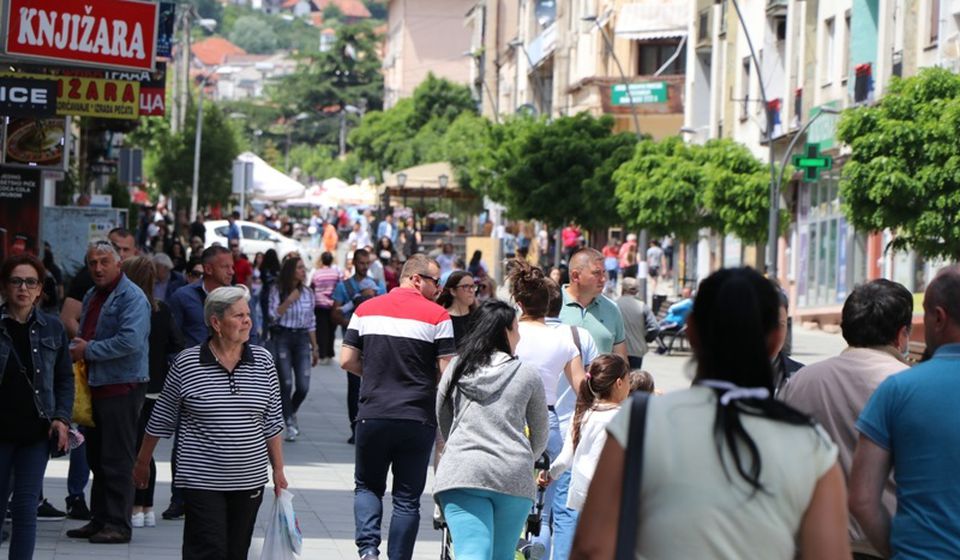 Centralna šetališna zona u Vranju. Foto ilustracija Vranje News