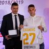 Igor Zlatanović na ceremoniji proglašenja najboljih. Foto Super liga