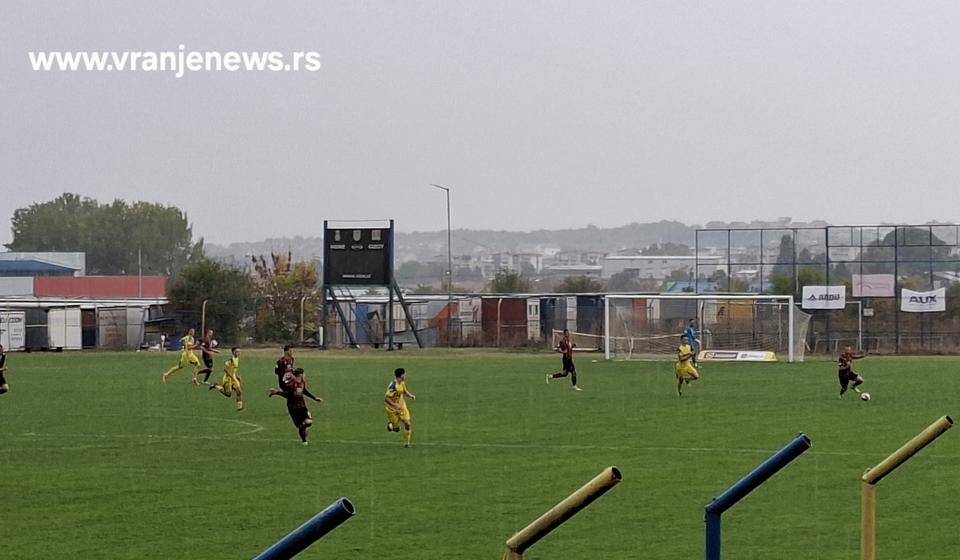 Detalj sa današnje utakmice. Foto Vranje news