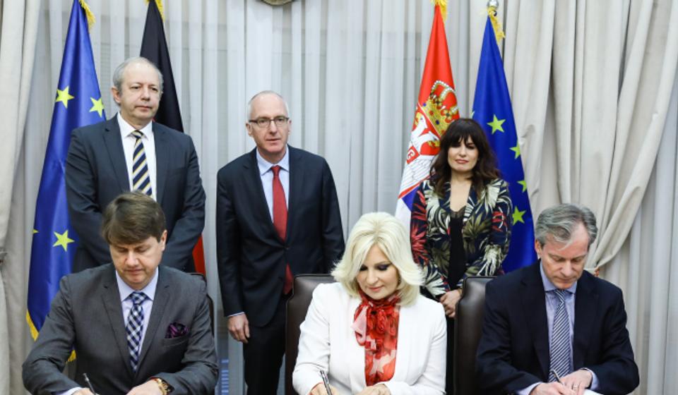 Ugovor potpisan u četvrtak u Beogradu. Foto Ministarstvo građevinarstva