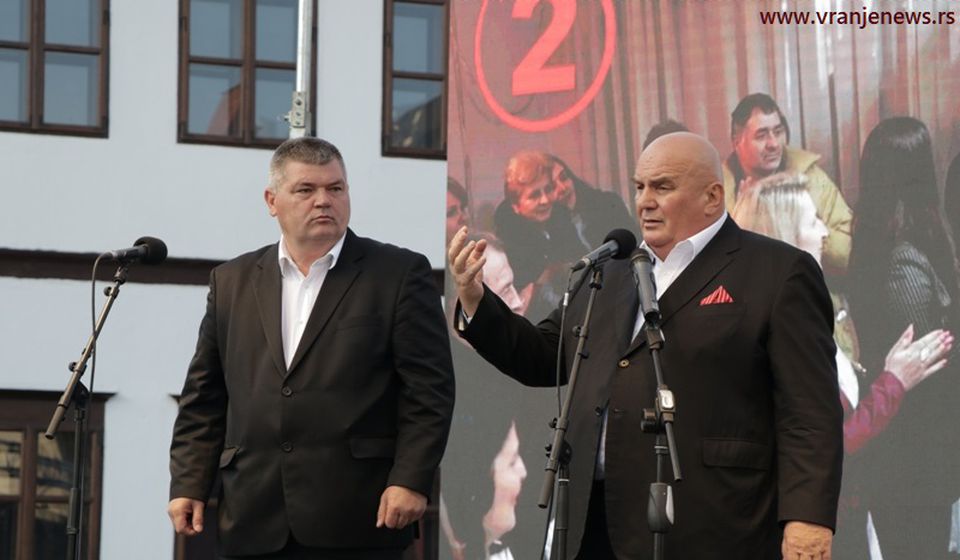 Manić je domaćin, biće narodni poslanik. Foto Vranje News