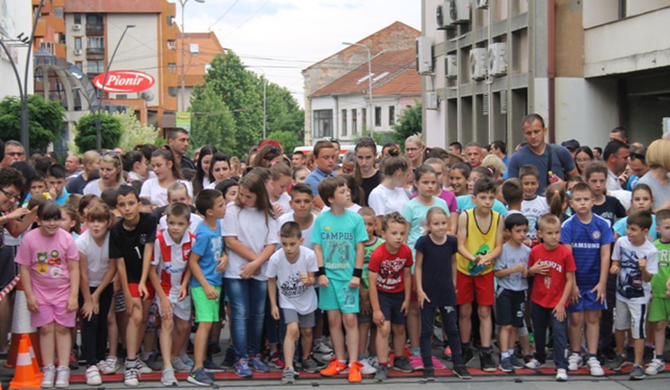 Trka za najmlađe 2018. godine. Foto VranjeNews