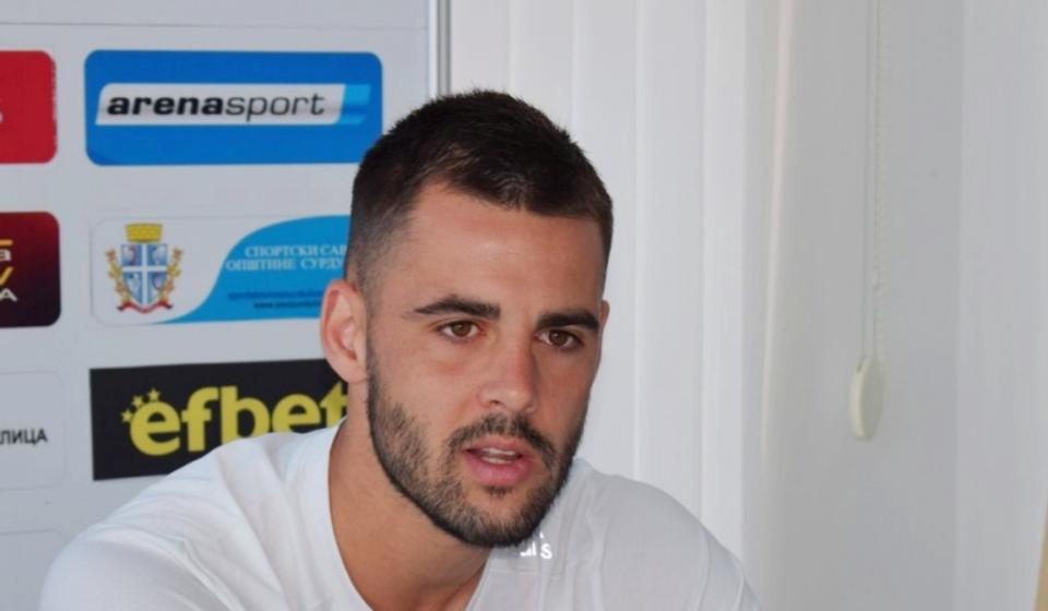 Kapiten Surduličana Uroš Stojanović. Foto FK Radnik