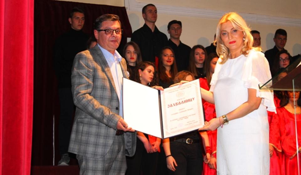 Prepoznao važnost negovanja govorne kulture i podržao takmičenje u besedništvu: Slobodan Nešić. Foto VranjeNews