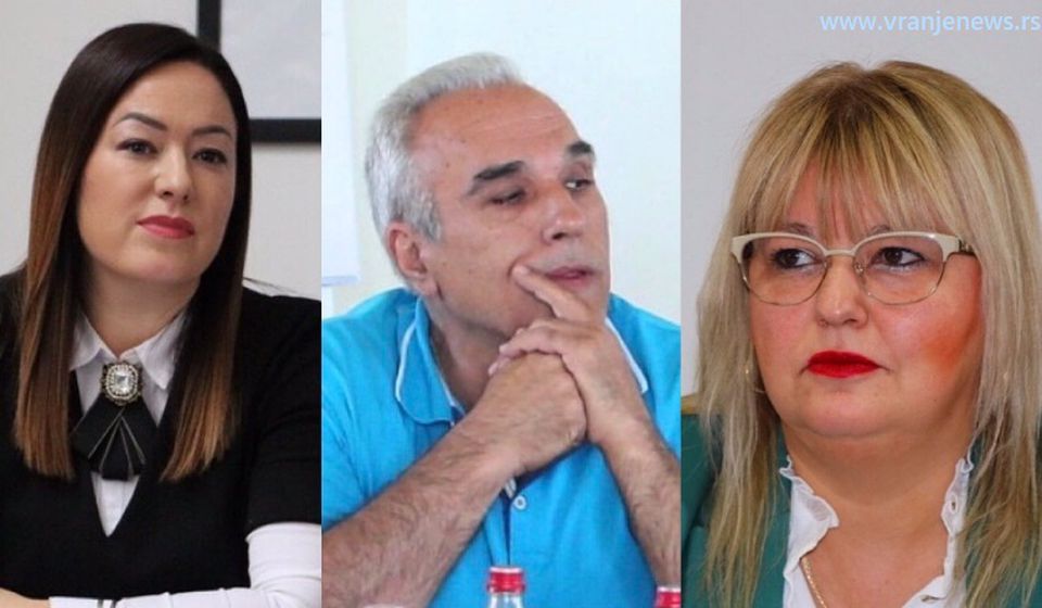 Troje kandidata. Foto Vranje News