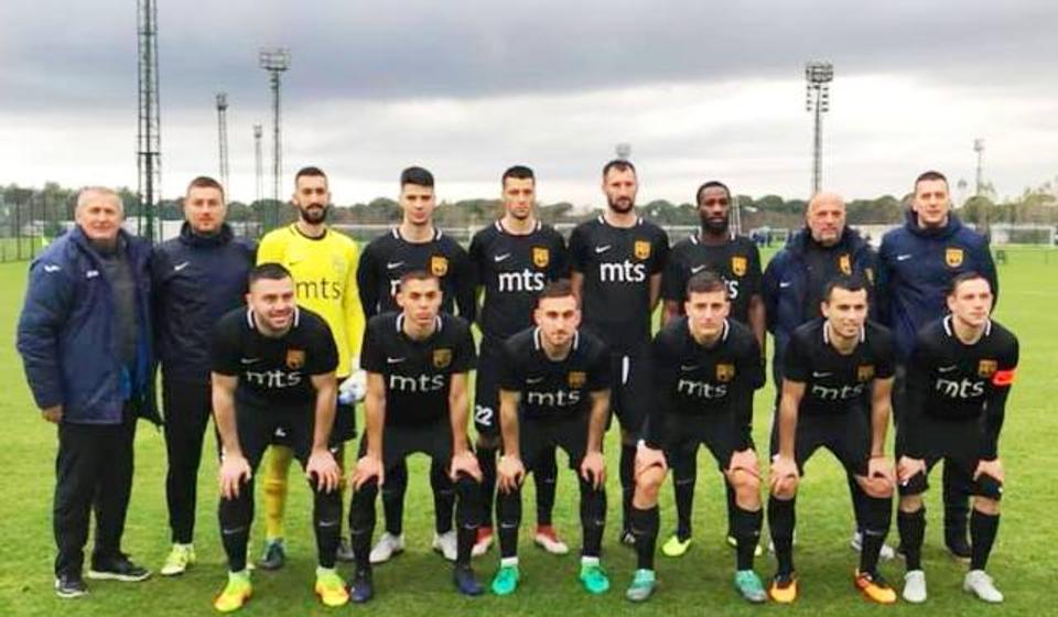 Ekipa Dinama u Beleku. Foto FK Dinamo