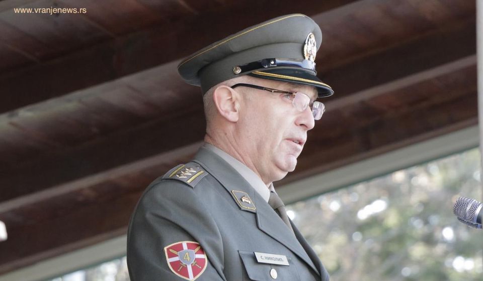 Komandant 4. brigade pukovnik Siniša  Nikolić. Foto Vranje news