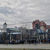 Gužva za vaučere jutros ispred Glavne pošte u Vranju. Foto Vranje News
