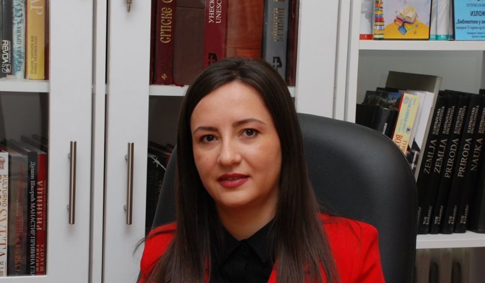 Dragana Stamenović, direktorka biblioteke u Trgovištu. Foto Vranje news