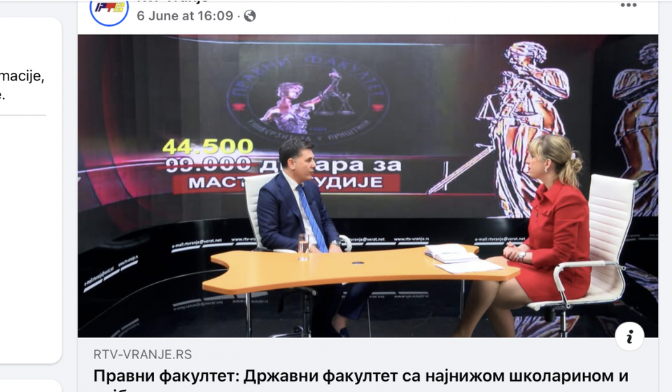 Crveno, žuto, zeleno, zeleno, žuto, crveno. Foto Facebook (zvanična stranica RTV doo)