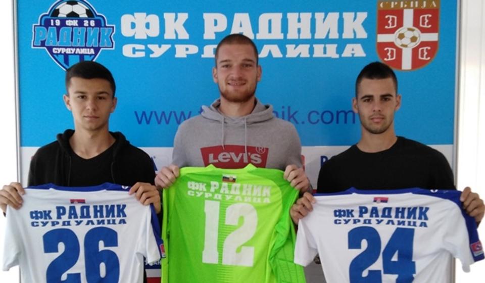 Sead Islamović (levo). Foto FK Radnik
