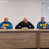 Detalj sa konferencije za medije na kojoj je analiziran jesenji deo sezone selekcija FK Dinamo Jug. Foto Vranje news