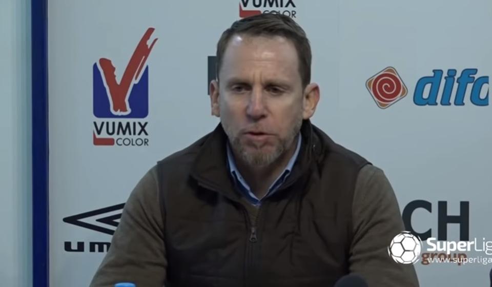 Pravedan ishod: trener Zemuna Dejan Đurđević. Foto screenshot Super liga