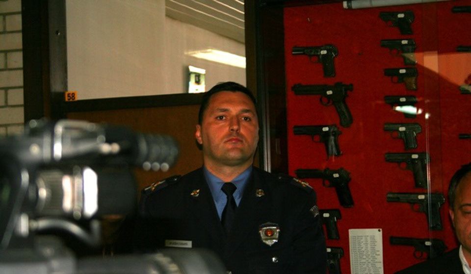 Igor Živković, u vreme dok je bio načelnik Saobraćajne policijske ispostave (SPI) za grad Vranje. Foto Vranje News