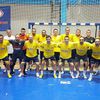 Vranjski futsaleri pred početak meča u Leskovcu. Foto KMF Vranje