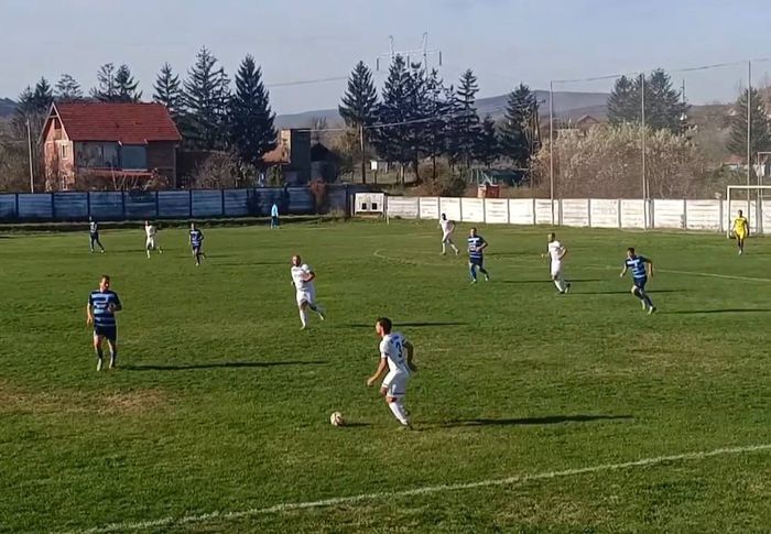 Pčinjani poraženi posle dva meseca: detalj sa utakmice u Kuršumliji.  Foto FK Pčinja