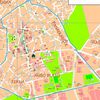 Mapa plave i pešačke zone na području grada. Foto Grad Vranje