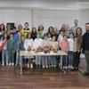 Polaznici grnčarske radionice na otvaranju izložbe. Foto Vranje news