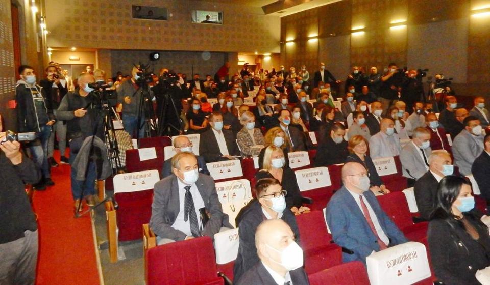 Atmosfera sa dodele najviših priznanja Grada Leskovca. Foto lična arhiva