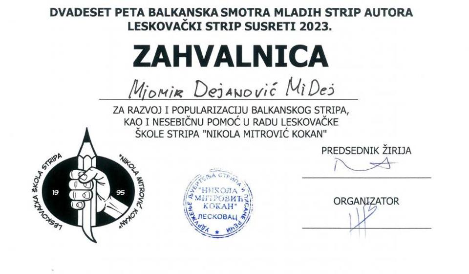 Klik za puni prikaz. Foto privatna arhiva Miomir MiDej Dejanović