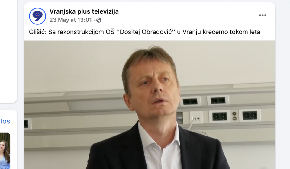 Radnik protiv neradnika. Foto Facebook (zvanična stranica vranjskaplustv.rs)