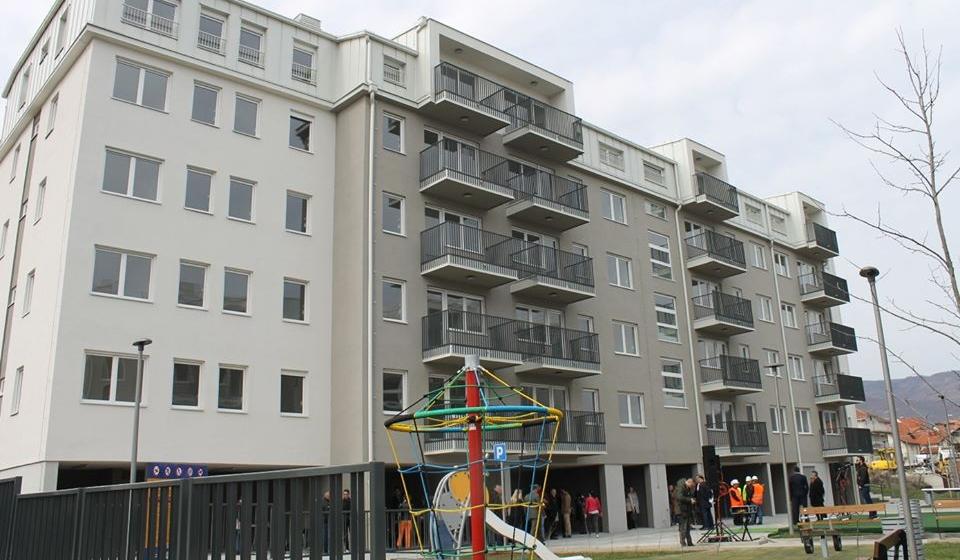 Stanovi za bezbednjake u Vranju koji su već završeni. Foto www.vranje.org.rs