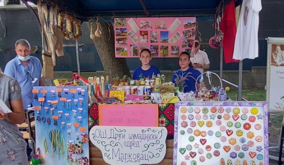 Detalj sa Sajma zadrugarstva. Foto OŠ Jovan Jovanović Zmaj