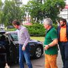 Glišić sa stranačkim kolegama stiže u Jumko. Foto VranjeNews