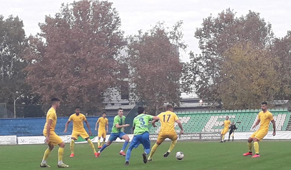 Detalj sa utakmice u Zemunu. Foto FK Dinamo