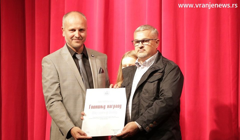 Iz sektora tehnike nagrađen je Miroslav Ilić. Foto Vranje News