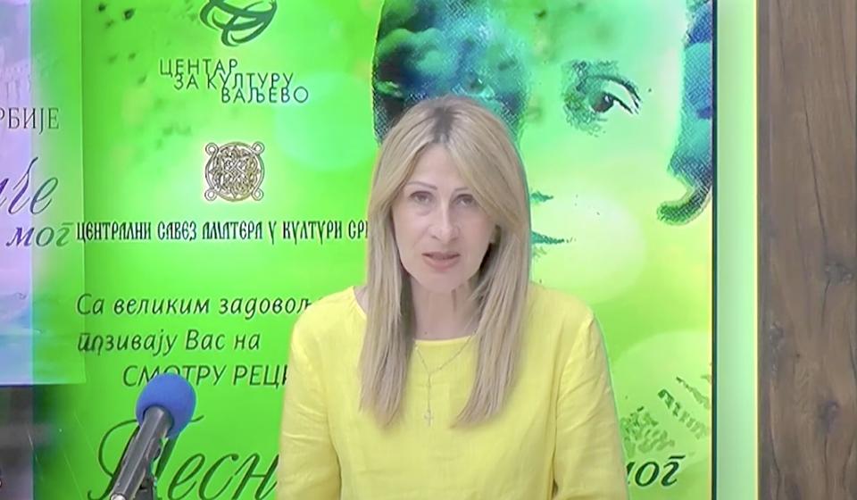 Maja Mišković Marković. Foto Youtube (printscreen kanala Vranjska plus doo)