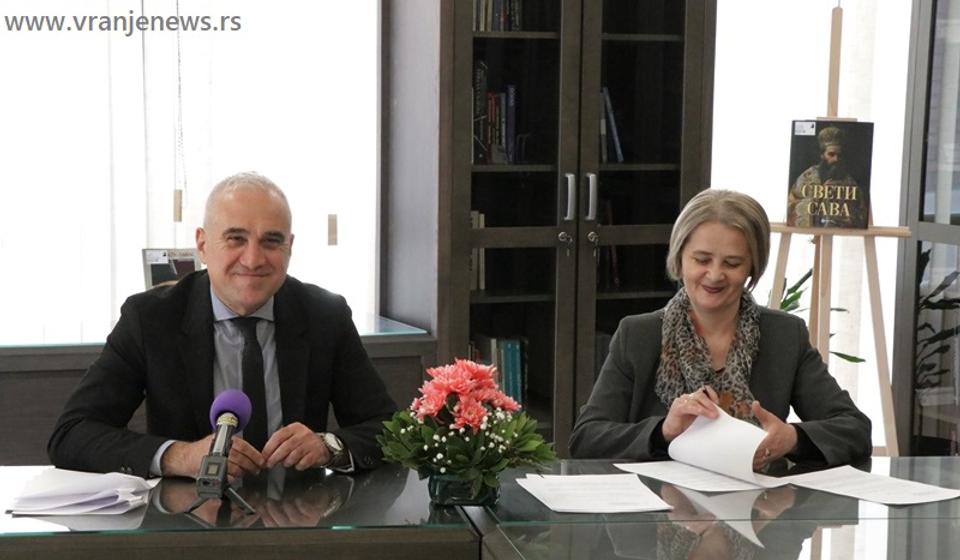 Zoran Najdić i Dragana Stanojević. Foto Vranje News