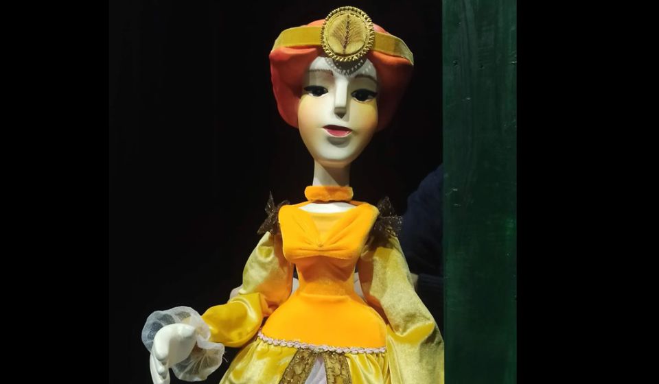 Jedna od lutaka iz predstave Nerođena devojka. Foto Pozorište Bora Stanković