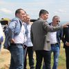 Pregovori teški, ali idu u dobrom smeru: Dragan Stevanović sa stranačkim kolegama. Foto VranjeNews