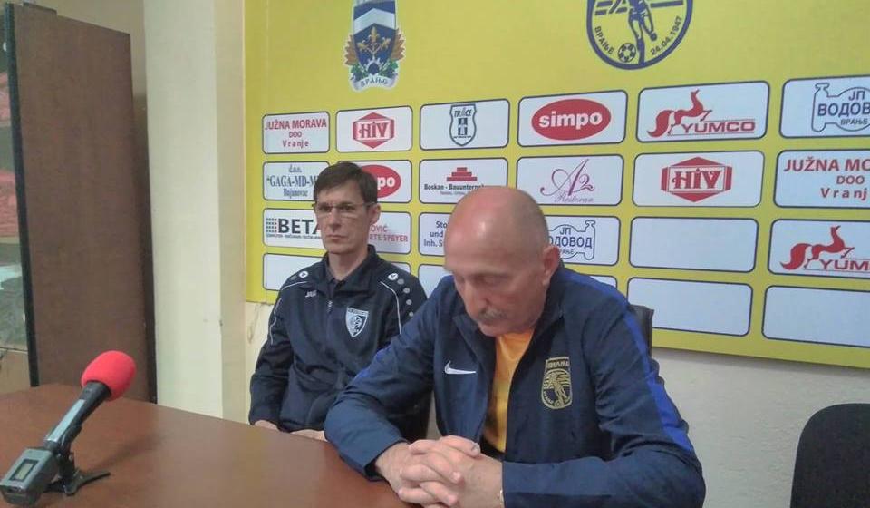 Oprečne izjave o igri u derbiju. Foto VranjeNews