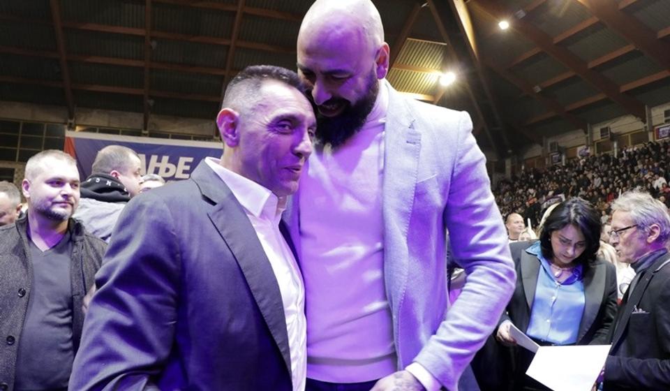 Aleksandar Vulin i Pero Antić. Foto Vranje News