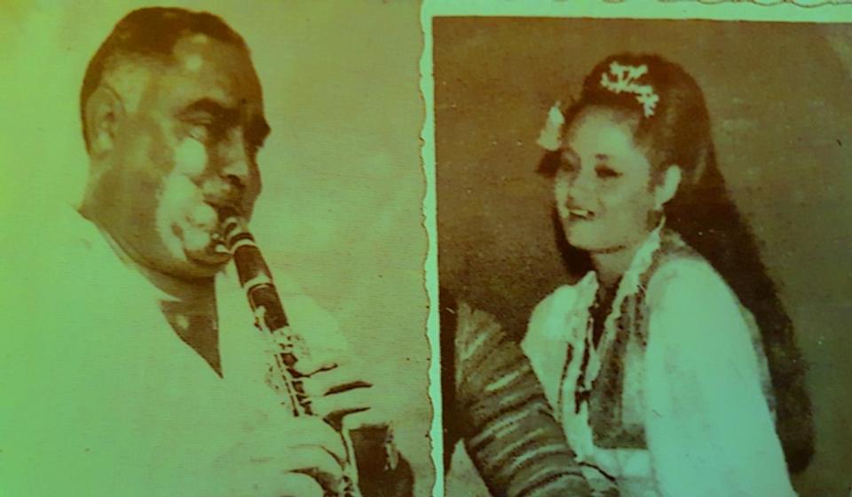 Kurta Ajredinović (1920-1977) i Divna Mitić Špurka (1937-1988). Foto privatna arhiva