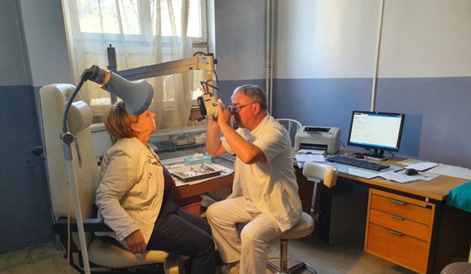 Sto dvadeset dva pacijenta obavila su ORL pregled. Foto ZC Vranje