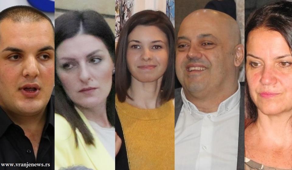 S leva na desno: Stefan Filipović, Katarina Milanović, Jasmina Stojanović, Goran Trajković, Ivana Kostić i Dragan Janjić. Foto Vranje News