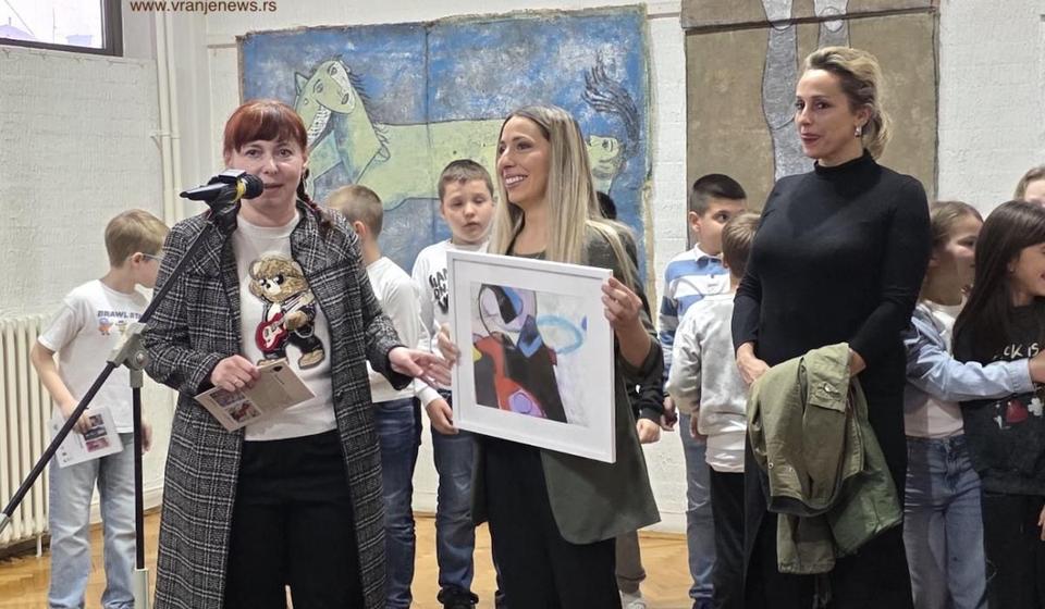 Detalj sa otvaranja izložbe. Foto Vranje news