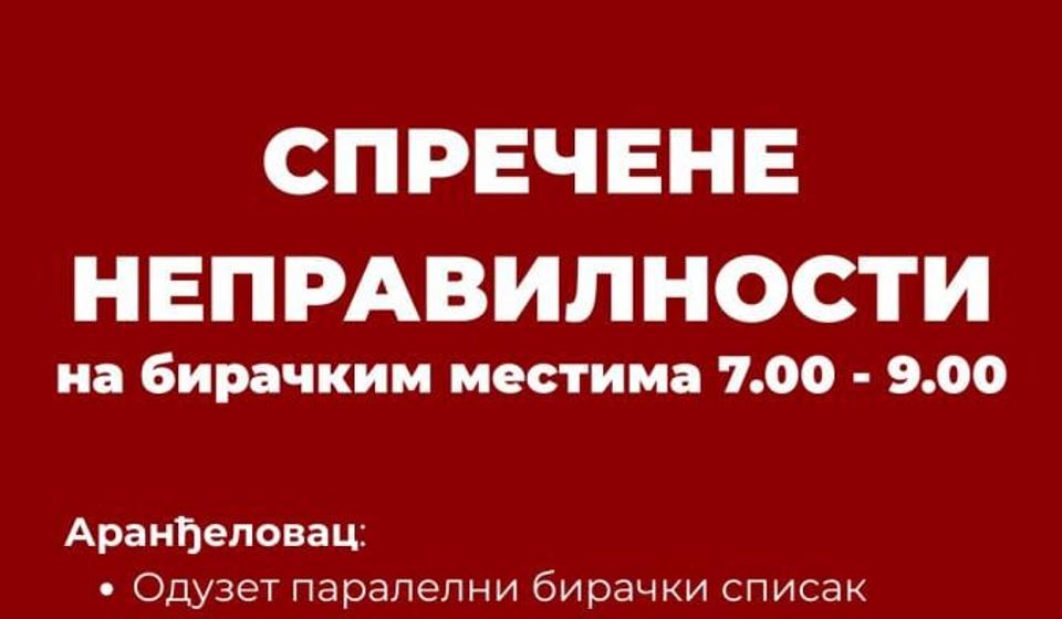 Foto printscreen Studenti u blokadi (klik za puni prikaz)