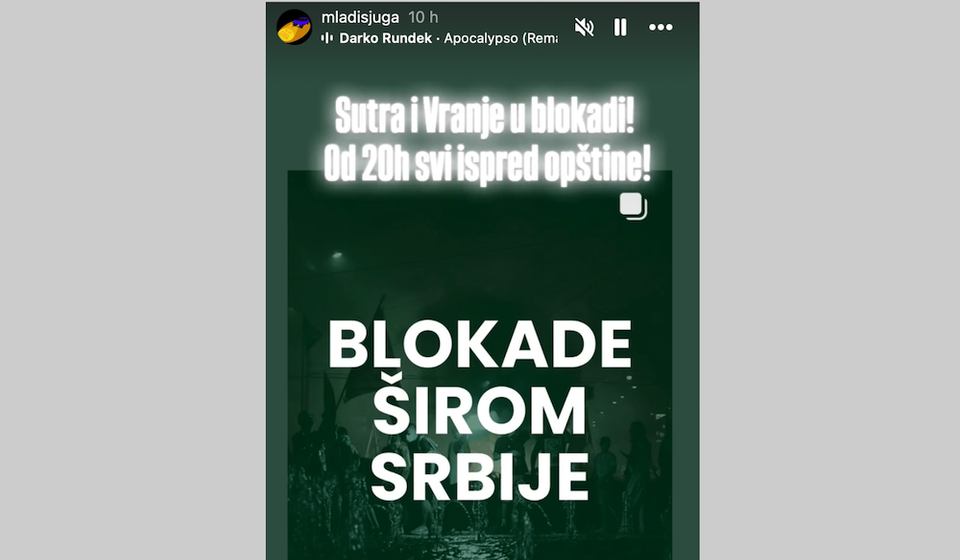 Foto Mladi s juga (Instagram)