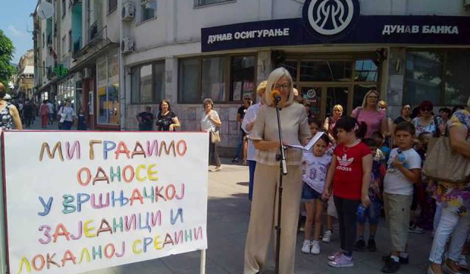 Deca promovišu sebe, ustanovu i vaspitno-obrazovni rad: direktorka Terzić. Foto VranjeNews