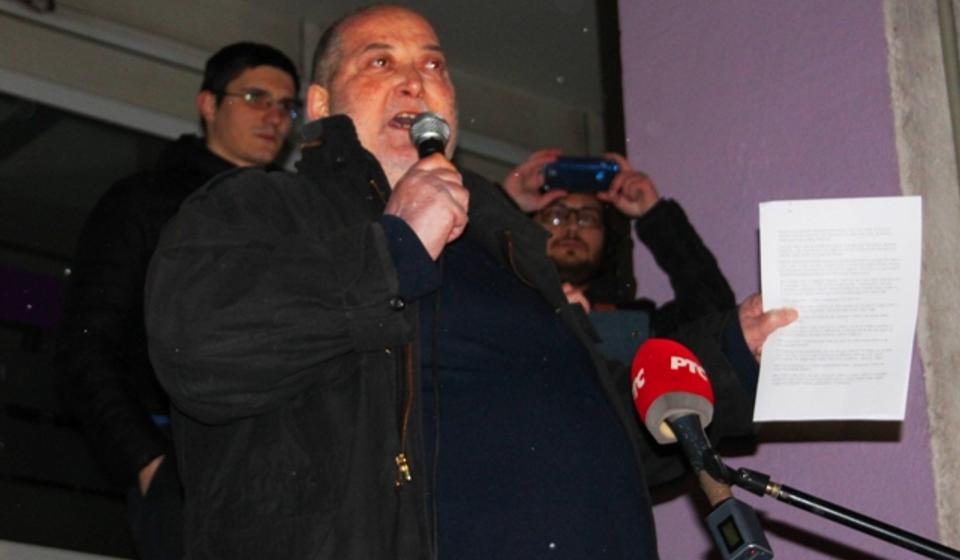 Pokojni glumac i urednik Info Vranjskih Saša Stojković. Foto Vranje News