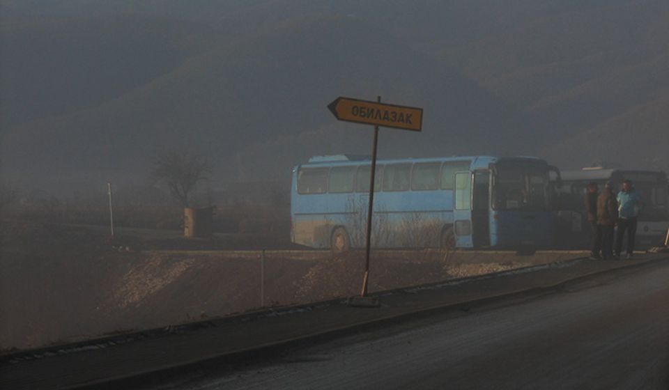 Trasa obilaznice u Slobodnoj zoni u Bunuševcu. Foto VranjeNews