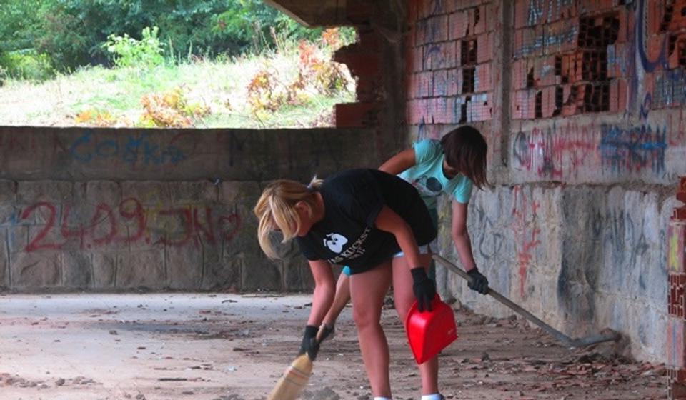 Lokalni volonteri prednjače u borbi za životnu sredinu. Foto Vranje news
