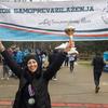 Aleksandra Kržalić sa pobedničkim peharom. Foto AK Vranjski maratonci